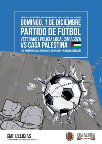 cartel-partido-futbol-Casa-Palestina-y-Policia-Local-29-noviembre-2019